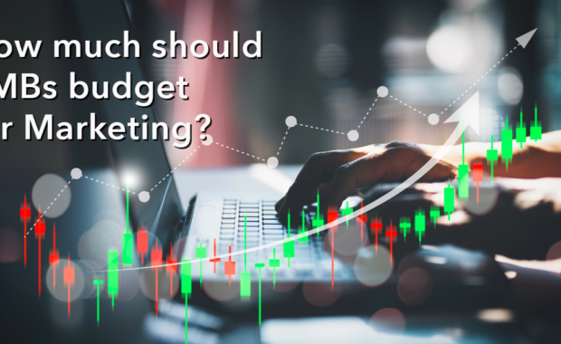 How much should small and medium sized businesses budget for marketing annually?
