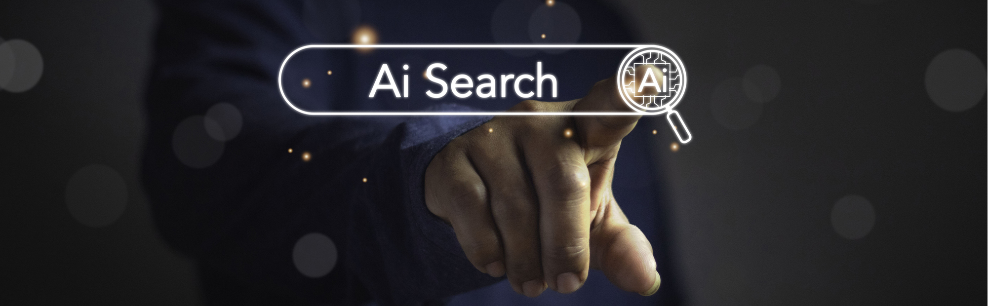 Business man broadcasting negative messages via mobile device