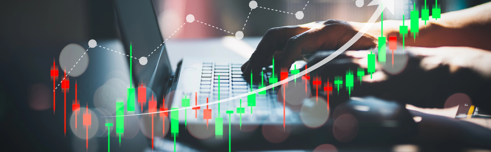 Business man broadcasting negative messages via mobile device