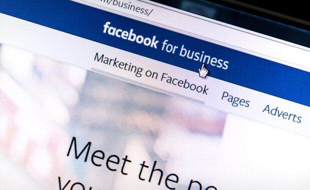 Facebook Marketing Dashboard Screen