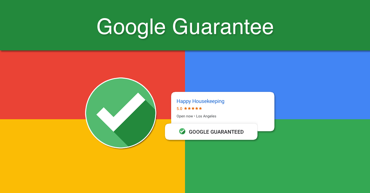 Google guarantee representation example in search