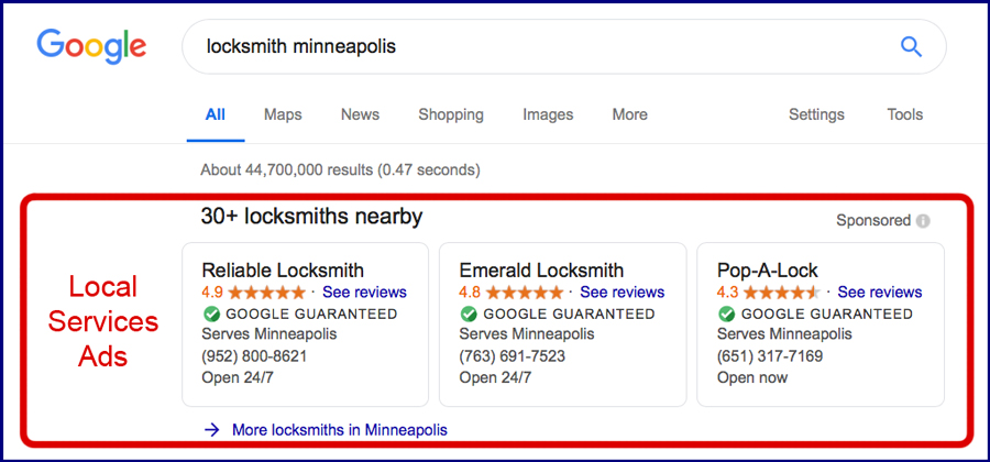 Google Local Services Ads