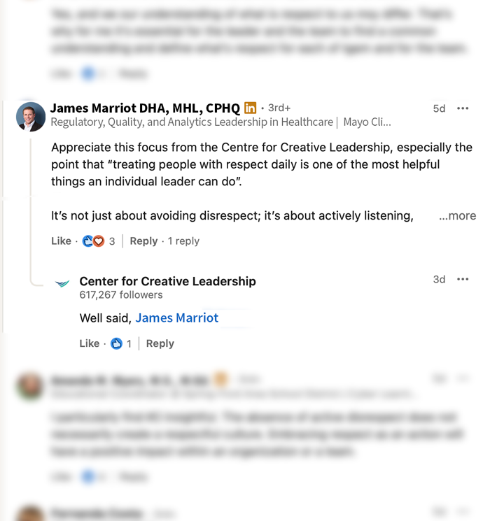 like-and-comment-2 Liking and commenting is more impactful when interacting with a LinkedIn post
